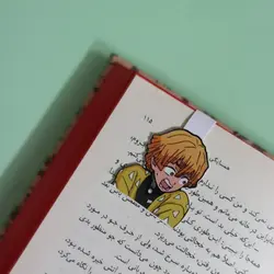 بوک مارک مگنتی | نشانگر کتاب مدل انیمه 26| Anime Magnet Bookmark 26