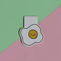 بوک مارک مگنتی | نشانگر کتاب مدل تخم مرغ گوگولی 14 | Cute eggs Magnet Bookmark 14