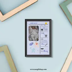 تابلو کودکان تولد نوزاد 01 | Children birth Frame 01