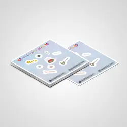 میکرو استیکر خیاطی و طراحی لباس 19 | Tailoring Micro sticker 19