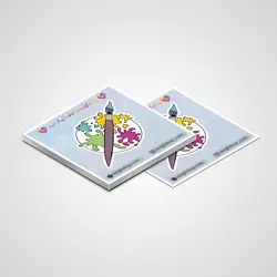 استیکر هنری – لوازم نقاشی – قلم 07 | Artistic – Painting Tools sticker 07