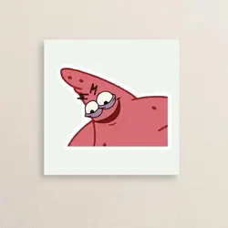 استیکر باب اسفنجی-پاتریک 10 | SpongeBob-Patrick sticker 10