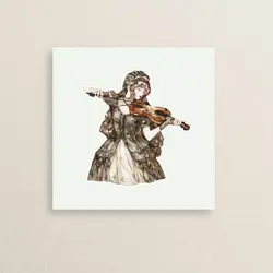 استیکر ساز موسیقی ویولن 14 | Music Violin Sticker 14