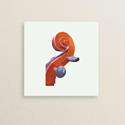 استیکر ساز موسیقی ویولن 15 | Music Violin Sticker 15