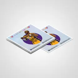 استیکر بسکتبال کوبی برایانت 07 | 07 Kobe Bryant sticker