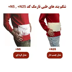 شکم بند چسبدار طبی نارمک کد N25+