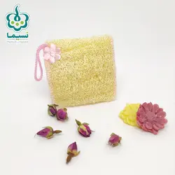 پد لایه بردار صورت لوفا طرح چهار ضلعی