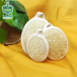 پد لایه بردار صورت یک طرف لوفا طرح بیضی