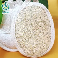 پد لایه بردار صورت یک طرف لوفا طرح بیضی