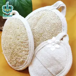 پد لایه بردار صورت یک طرف لوفا طرح بیضی