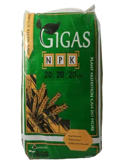 20-20-20 ژیگاس |سه بیست چینی |20 20 20 واردات سیطره تجارت سبز|بیست بیست 10 کیلویی|20/20/20 وارداتی - خدمات کشاورزی نسیم