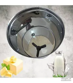 کره گیر برقی 30 لیتری استیل ناسیونال مشک برقی دوغ زن