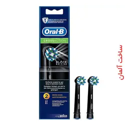 سَری مسواک برقی اورال بی cross action black 2 pcs
