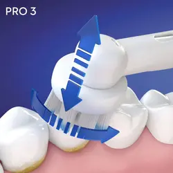 مسواک برقی اورال بی pro3 3500 white