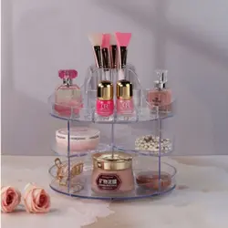 استند آرایشی 1 طبقه رویه دار چرخان