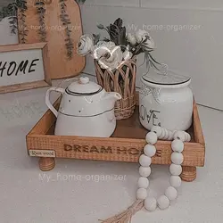 استند شیشه ادویه چوبی رایزر چوبی