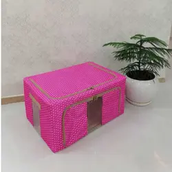 باکس لباس برزنتی طرح صورتی خالدار