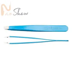 موچین سر صاف دست ساز حرفه ای نیپس ( نیپز ) NIPPES  رنگ آبی