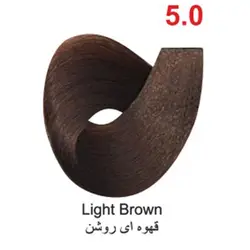 رنگ موی قهوه ای روشن کی اس دی KSD شماره 5.0