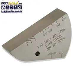 تست بلوک کالیبراسیون V2V2 Ultrasonic Test Block Ultrasonic Calibration