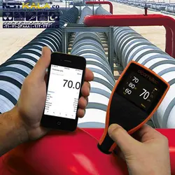 ضخامت سنج رنگ الکومتر پراب سرخود Elcometer 456CFBI1Coating Thickness Gauge Elcometer 456 INTEGRAL PROBE