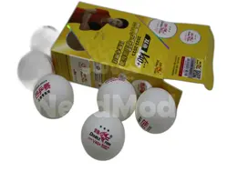 توپ پینگ پنگ دبل فیش 3 ستاره مسابقات جهانی مدل جدیدDOUBLE FISH 3 star worlcup