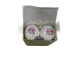 توپ پینگ پنگ دبل فیش 3 ستاره مسابقات جهانی مدل جدیدDOUBLE FISH 3 star worlcup