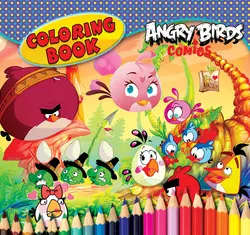 رنگ آمیزی پرندگان خشمگین