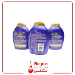 شامپو بیوتین و کلاژن ضد ریزش و ضخیم کننده مو او جی ایکس (OGX)