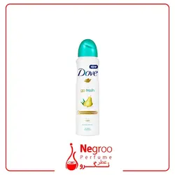 اسپری ضد تعریق زنانه داو Go Fresh رایحه گلابی و آلوئه ورا