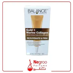 کرم دورچشم ضد چروک و شفاف کننده قوی گلد کلاژن بالانس