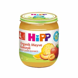 پوره ارگانیک کوکتیل میوه هیپ – 125 گرم Hipp meyve kokteyli