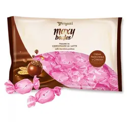 شکلات پذیرایی مکسی بولز ورگانی مکسی با طعم کرم فندق و غلات _ 1000 گرم Vergani maxi boules