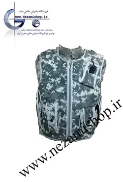 جلیقه تجهیزات طوسی