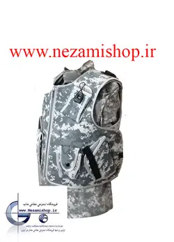 جلیقه تجهیزات طوسی