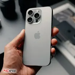 گوشی موبایل آیفون مدل iphone 15 pro max دو سیم کارت ظرفیت 16 گیگابایت رم 6 طرح اصلی نسخه کلون (حافظه نمایشی 512 گیگابایت)