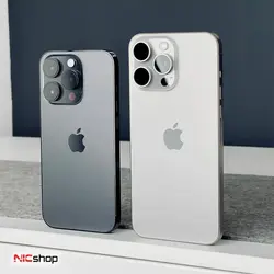 گوشی موبایل آیفون مدل iphone 15 pro max دو سیم کارت ظرفیت 16 گیگابایت رم 6 طرح اصلی نسخه کلون (حافظه نمایشی 512 گیگابایت)