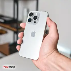 گوشی موبایل آیفون مدل iphone 15 pro max دو سیم کارت ظرفیت 16 گیگابایت رم 6 طرح اصلی نسخه کلون (حافظه نمایشی 512 گیگابایت)