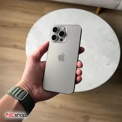 گوشی موبایل آیفون مدل iphone 15 pro max دو سیم کارت ظرفیت 16 گیگابایت رم 6 طرح اصلی نسخه کلون (حافظه نمایشی 512 گیگابایت)