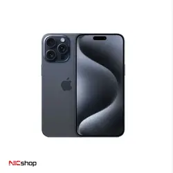گوشی موبایل آیفون مدل iphone 15 pro max دو سیم کارت ظرفیت 64 گیگابایت رم 6 (طرح اصلی) (ساخت شرکت کلون) (حافظه نمایشی 512 گیگابایت