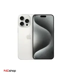 گوشی موبایل آیفون مدل iphone 15 pro max دو سیم کارت ظرفیت 64 گیگابایت رم 6 (طرح اصلی) (ساخت شرکت کلون) (حافظه نمایشی 512 گیگابایت