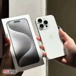 گوشی موبایل آیفون مدل iphone 15 pro max دو سیم کارت ظرفیت 64 گیگابایت رم 6 (طرح اصلی) (ساخت شرکت کلون) (حافظه نمایشی 512 گیگابایت