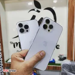 گوشی موبایل اپل دو سیم کارت مدل آیفون iPhone 14 Pro max ظرفیت 128 رم 8 گیگابایت (طرح اصلی) (فول کپی شرکت کی اس ویتنام)