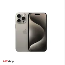 گوشی موبایل اپل مدل iphone 15 pro max دو سیم کارت ظرفیت 128 گیگابایت رم 8 فول کپی طرح اصلی (حافظه نمایشی 512 گیگابایت)