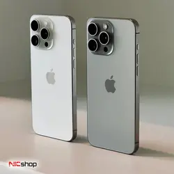 گوشی موبایل اپل مدل iphone 15 pro max دو سیم کارت ظرفیت 128 گیگابایت رم 8 فول کپی طرح اصلی (حافظه نمایشی 512 گیگابایت)
