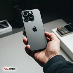 گوشی موبایل اپل مدل iphone 15 pro max دو سیم کارت ظرفیت 128 گیگابایت رم 8 فول کپی طرح اصلی (حافظه نمایشی 512 گیگابایت)