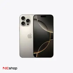 گوشی طرح آیفون 16 پرومکس برند کلون iphone 16 pro max  دو سیم کارت رم 8 (فول کپی)