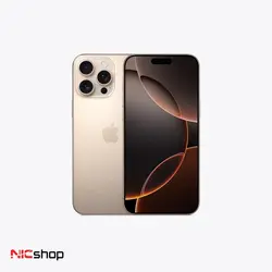 گوشی طرح آیفون 16 پرومکس برند کلون iphone 16 pro max  دو سیم کارت رم 8 (فول کپی)