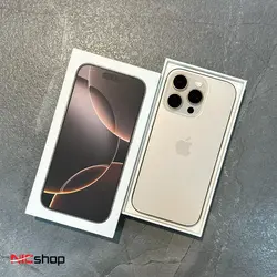 گوشی طرح آیفون 16 پرومکس برند کلون iphone 16 pro max  دو سیم کارت رم 8 (فول کپی)
