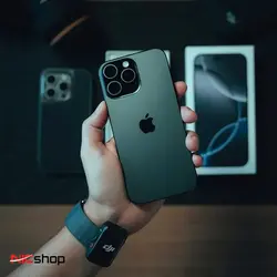 گوشی طرح آیفون 16 پرومکس برند کلون iphone 16 pro max  دو سیم کارت رم 8 (فول کپی)